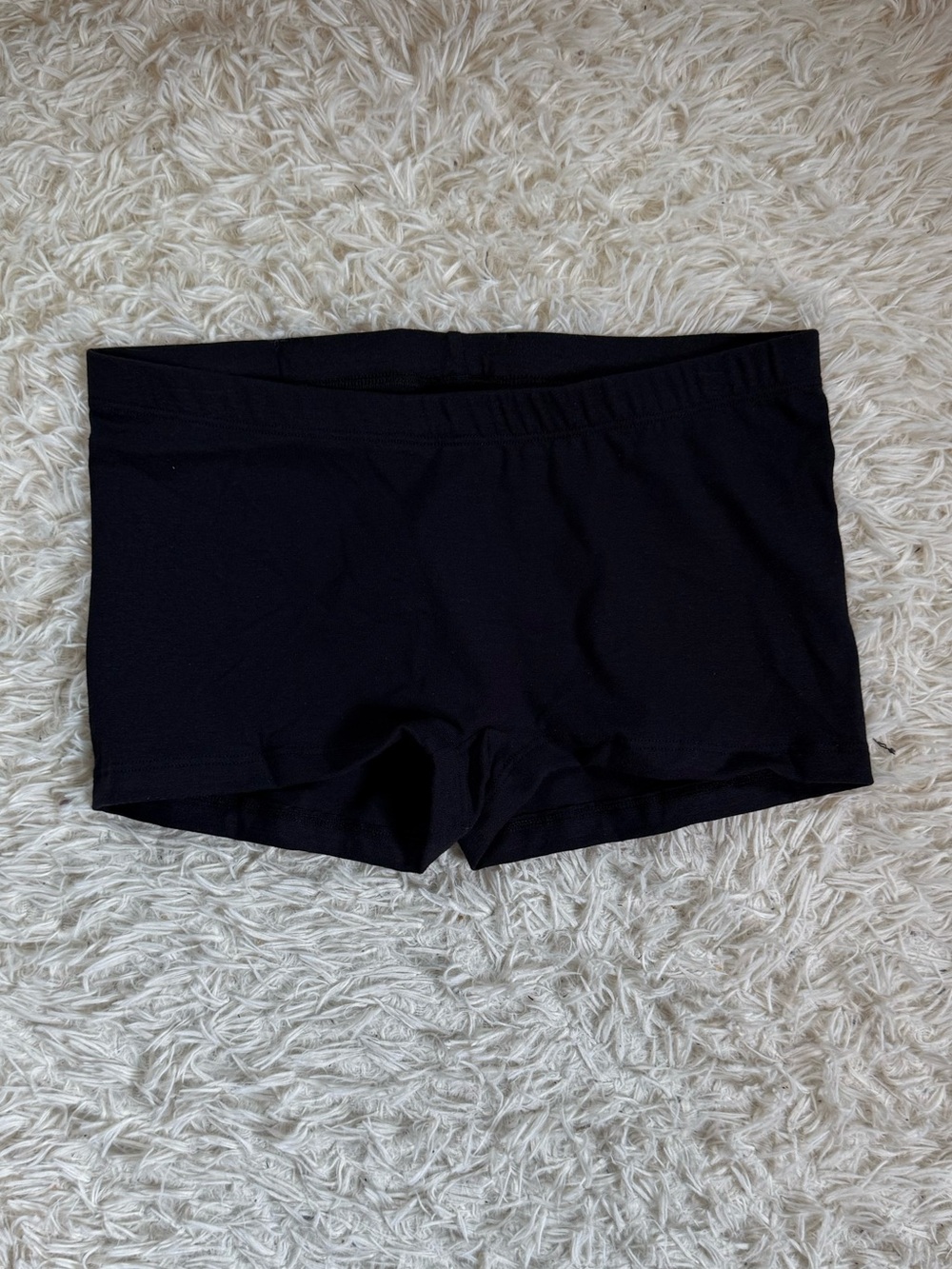 Los Angeles Apparel Black Mini Shorts